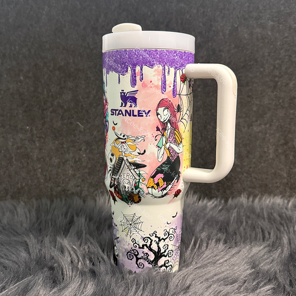 Sally x Jack Skellington 40oz Tumbler