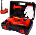 Electric Car Jack Hydraulic Kit 5T Tire Inflator Pump Car Lift Tool
