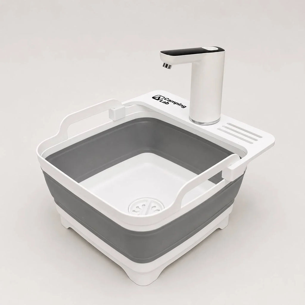 Portable camping sink