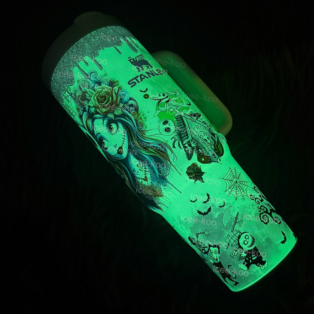 Sally x Jack Skellington 40oz Tumbler