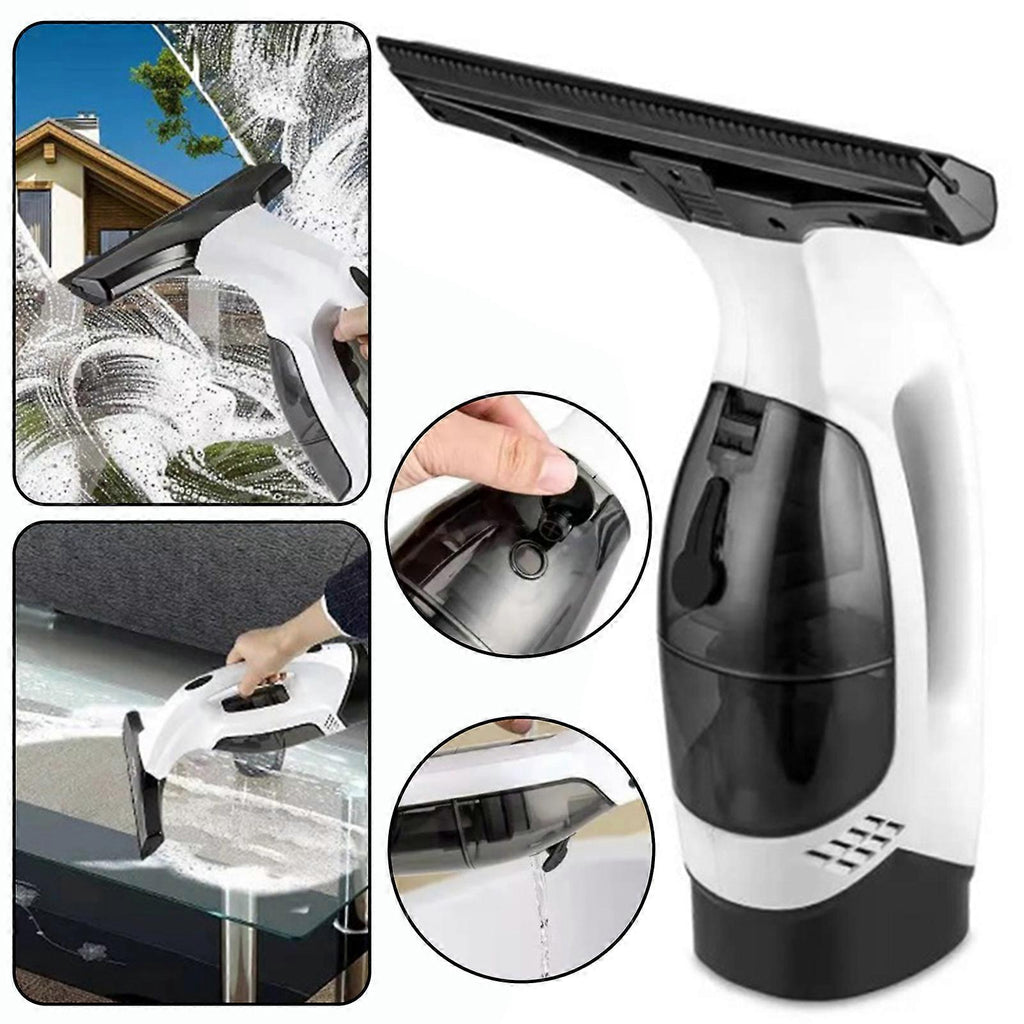 Electric Window Rechargeable Vacuum Cleaner مكنسحة نوافذ كهربائية قابلة للشحن