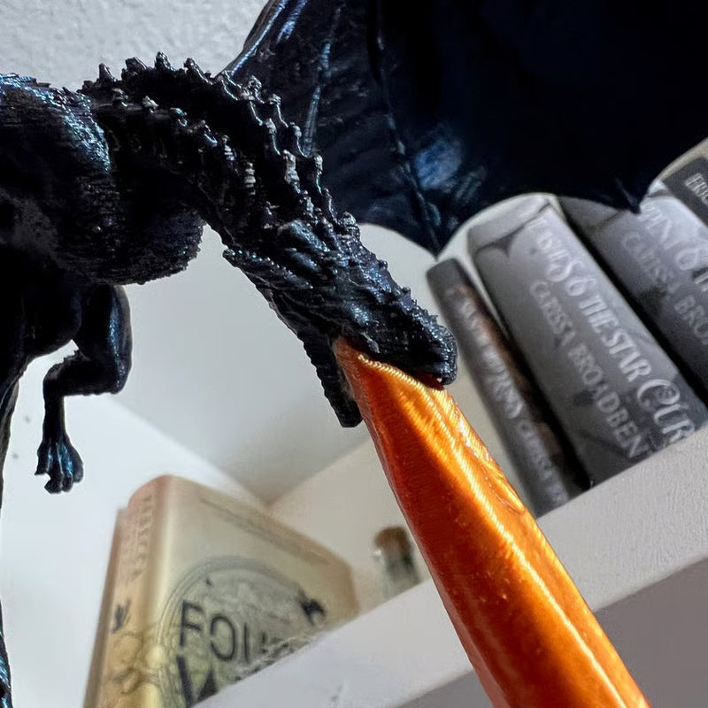 🏆Flash Sale⚡ 50K+ ✨Dragon Flame Book Nook