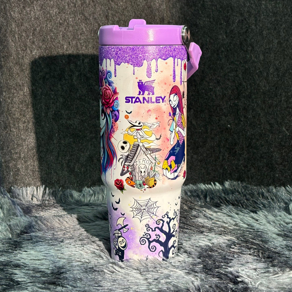 Sally x Jack Skellington 40oz Tumbler