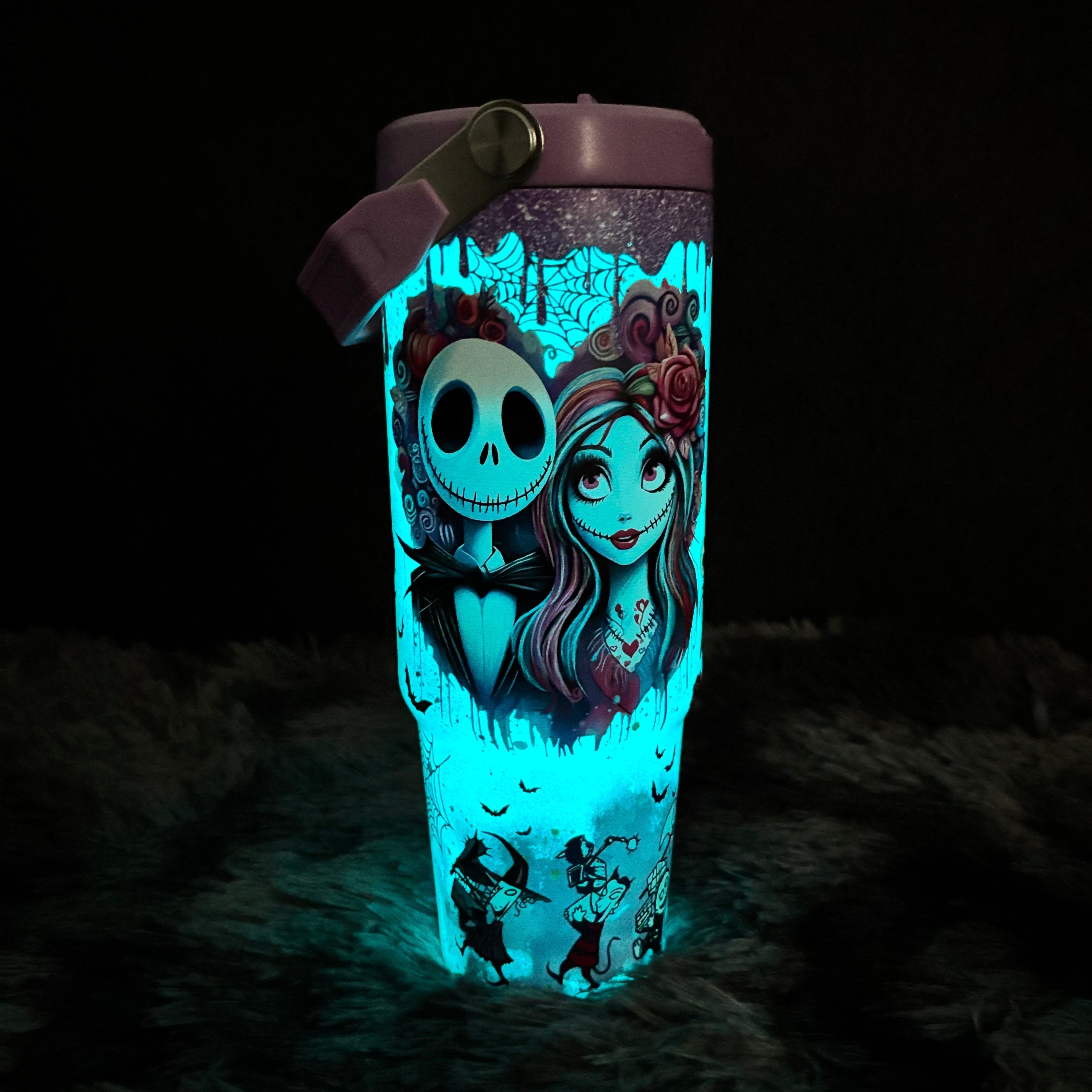 Sally x Jack Skellington 40oz Tumbler