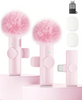 🏆Dual Wireless Lavalier Microphones (iPhone/Android)