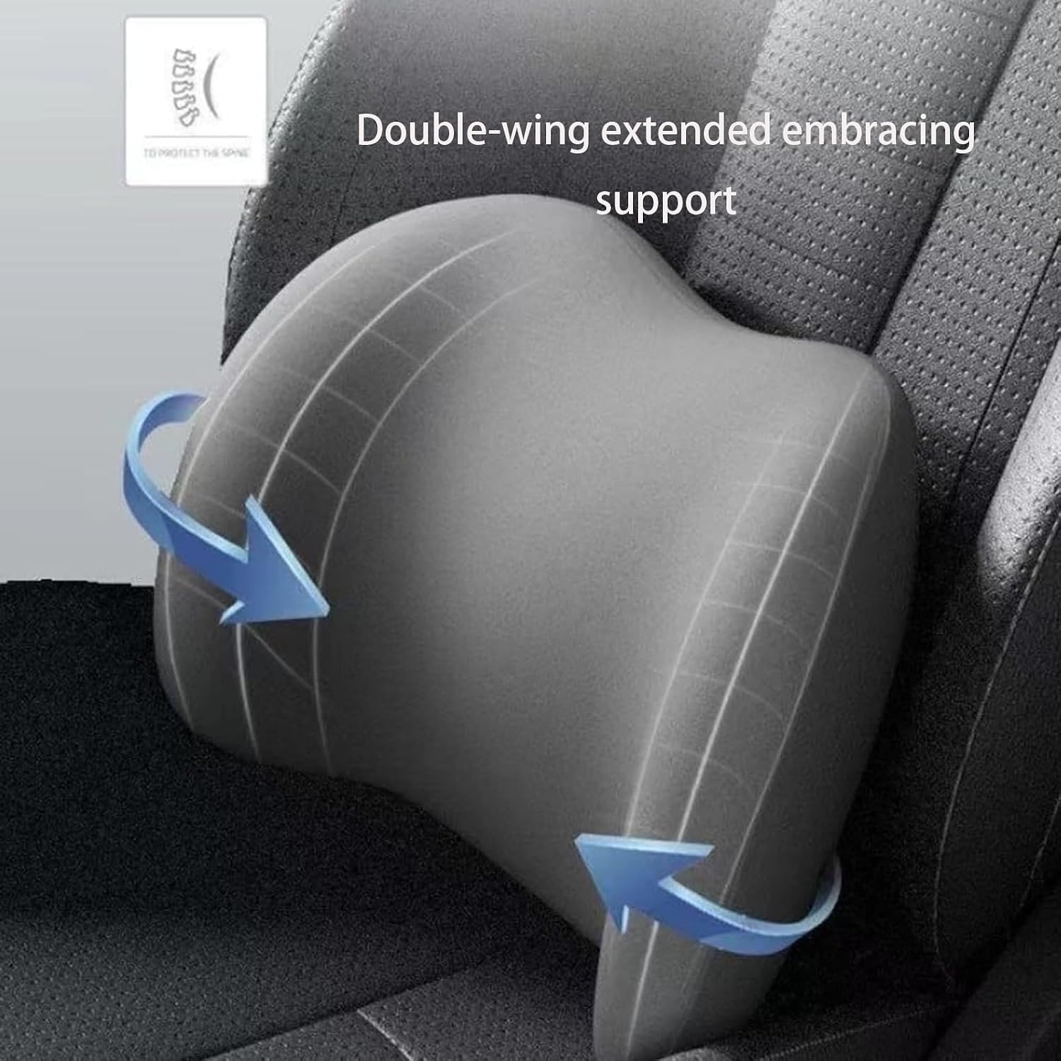 💥Hot Sale 49% OFF - Car Headrest &amp;amp; Lumbar Support Cushionimage🎁