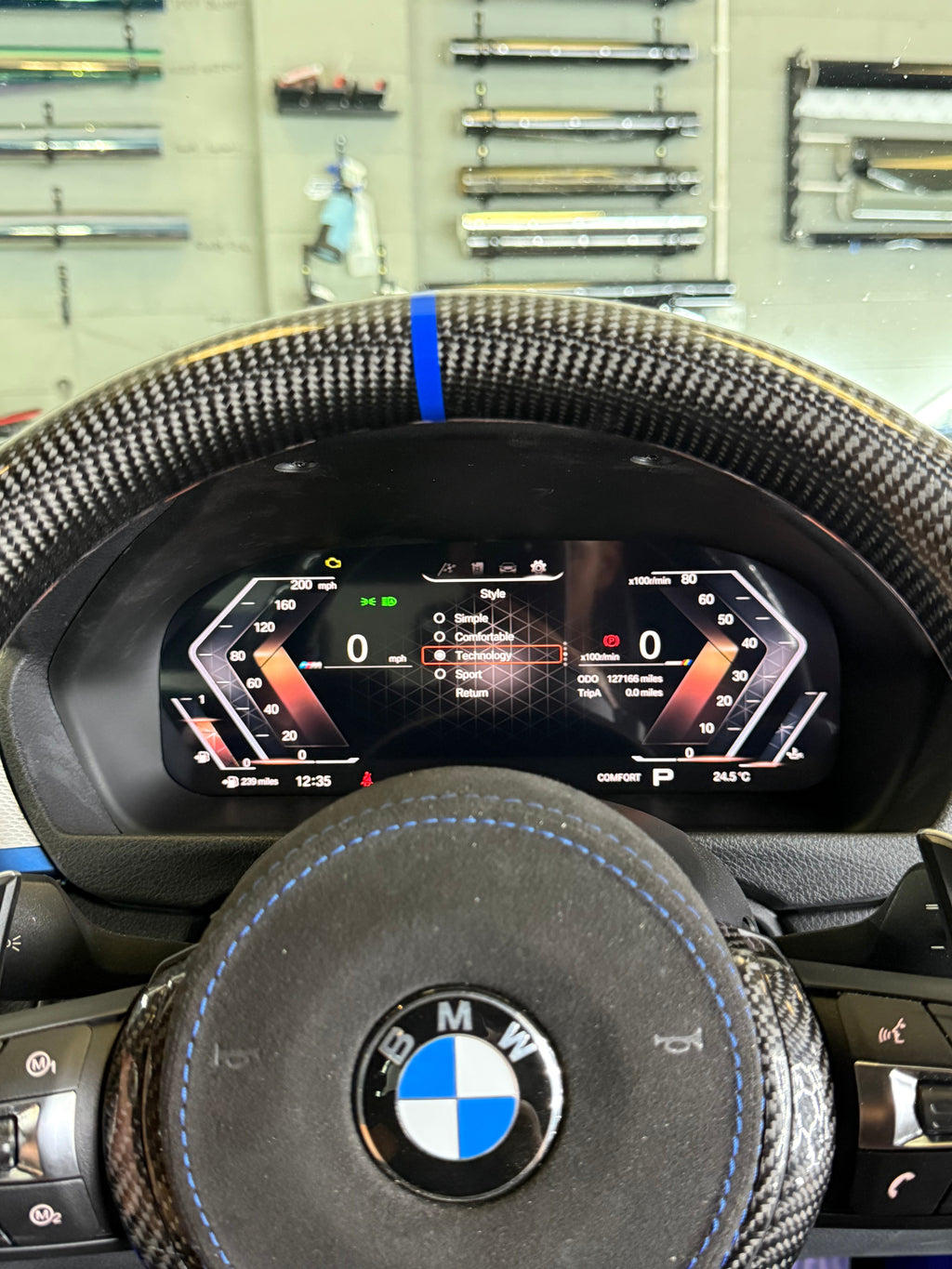 BMW VIRTUAL DASHBOARD V1