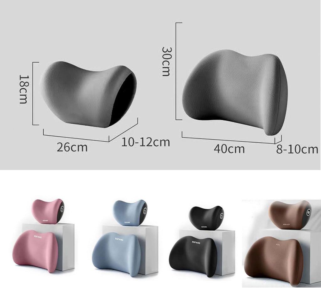 💥Hot Sale 49% OFF - Car Headrest &amp;amp; Lumbar Support Cushionimage🎁