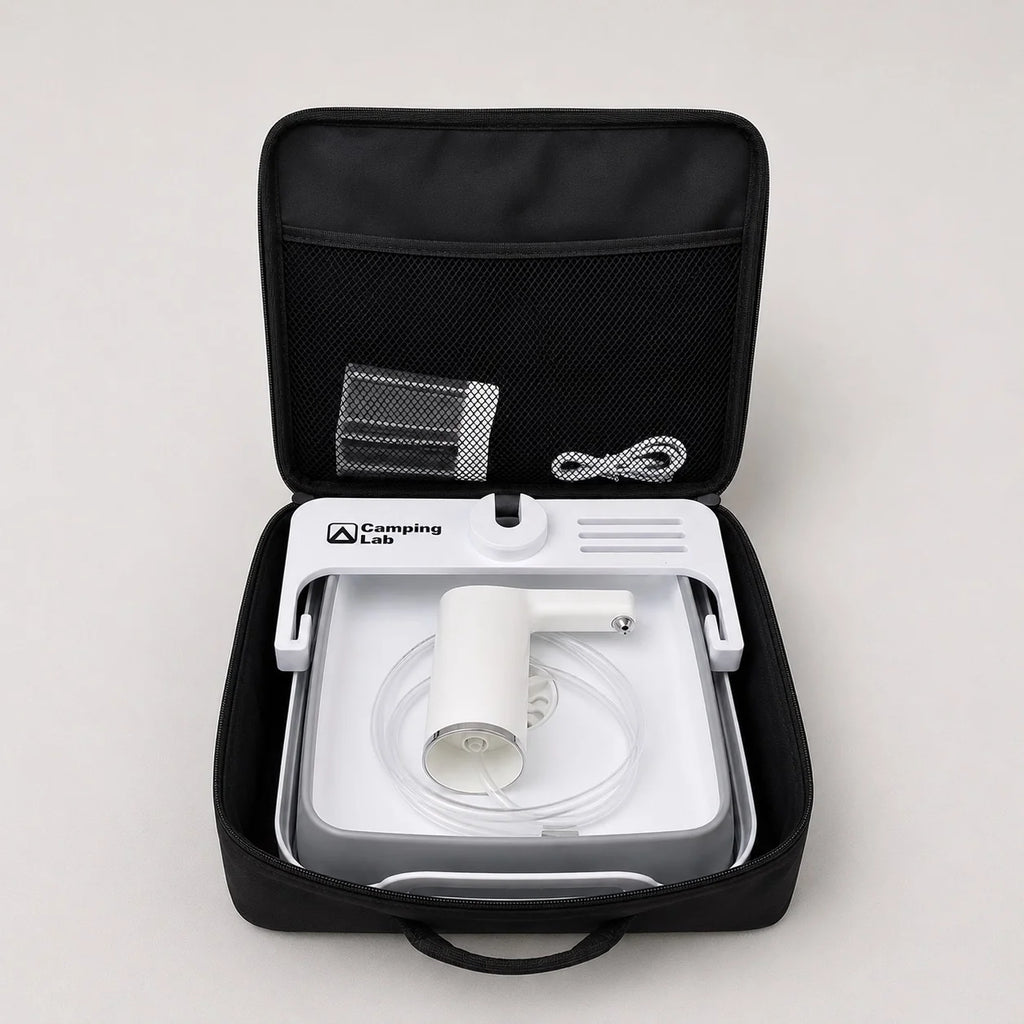 Portable camping sink