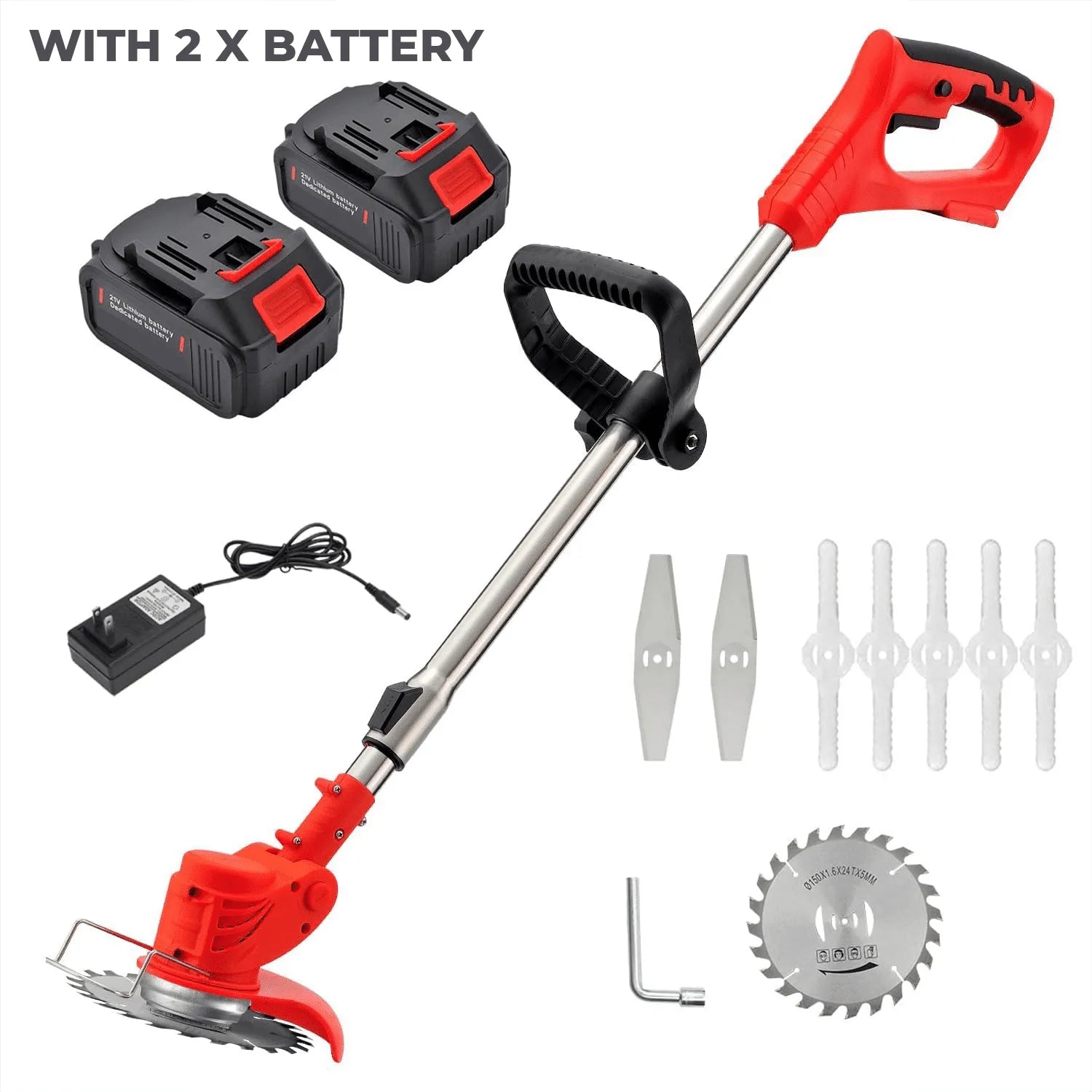 GardenMate™ - 3 in 1 Cordless Electric Grass Lawn Mower