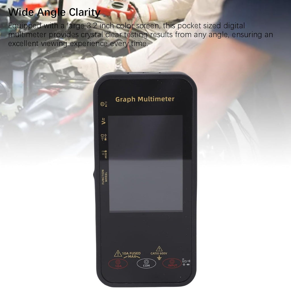 Smart Multimeter 3.2 Inch Screen Anti Burning