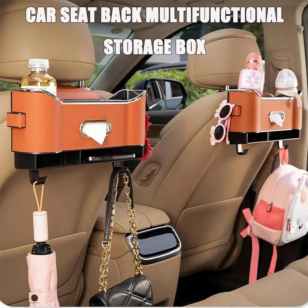 Multifunctional Car Seat Back Storage