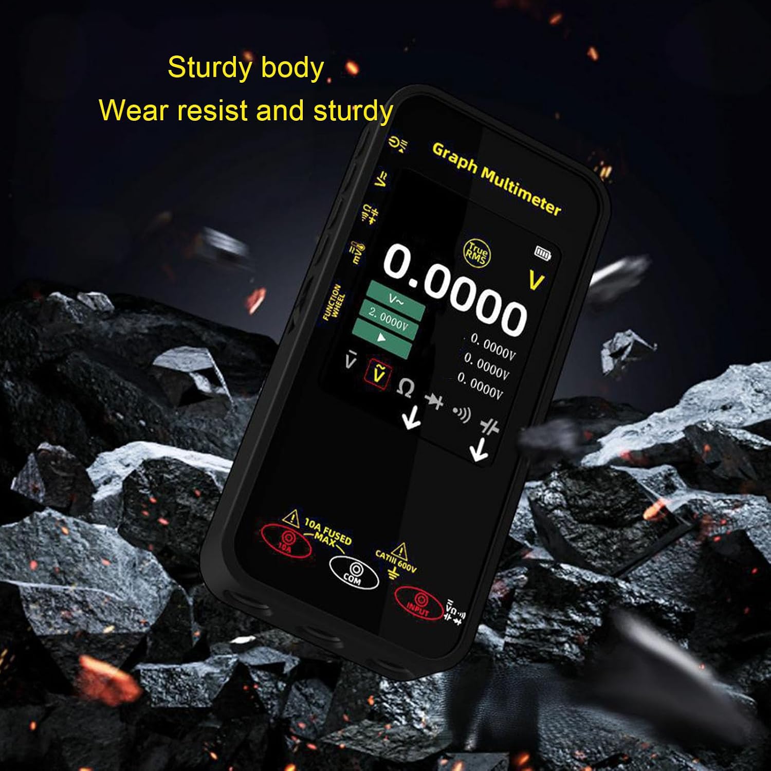 Smart Multimeter 3.2 Inch Screen Anti Burning