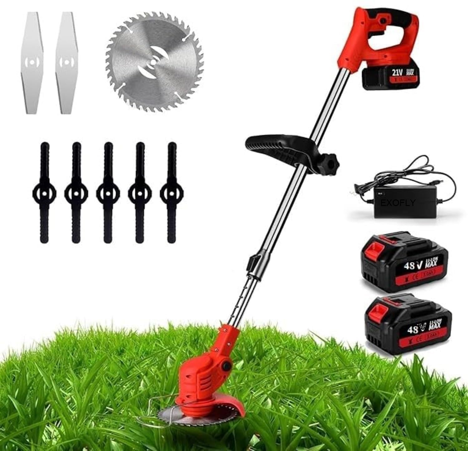 GardenMate™ - 3 in 1 Cordless Electric Grass Lawn Mower