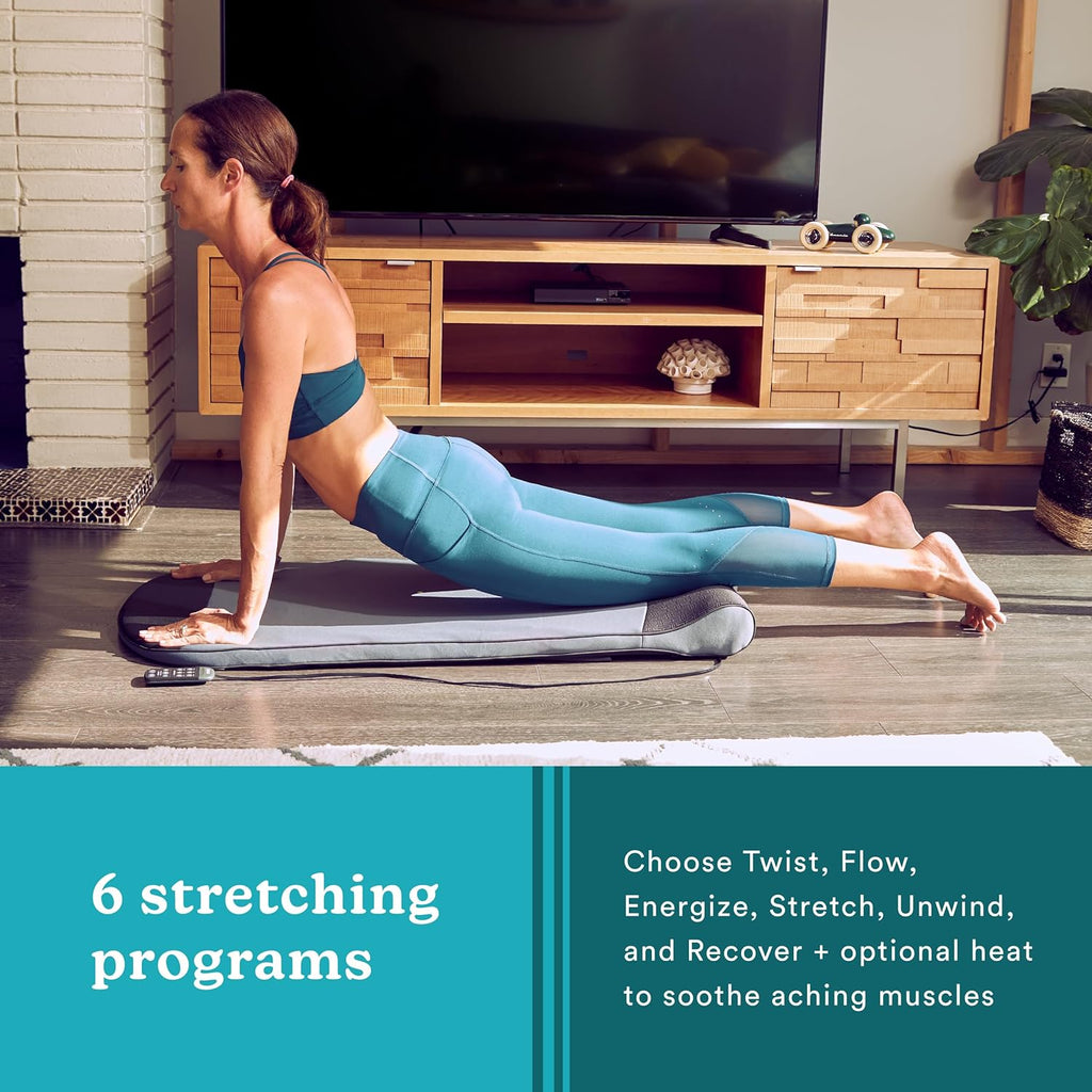 Homedics Fitness Stretching Mat with Air Compression, 3 Intensity
