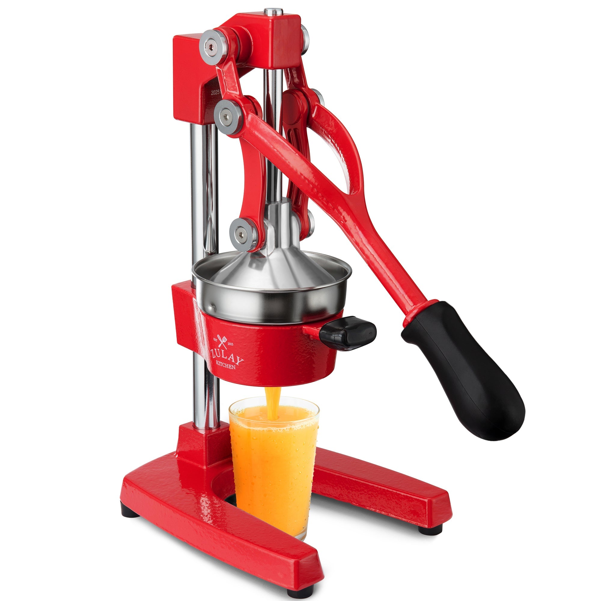 Cast Iron Juicer- Red by Zulay Kitchen 