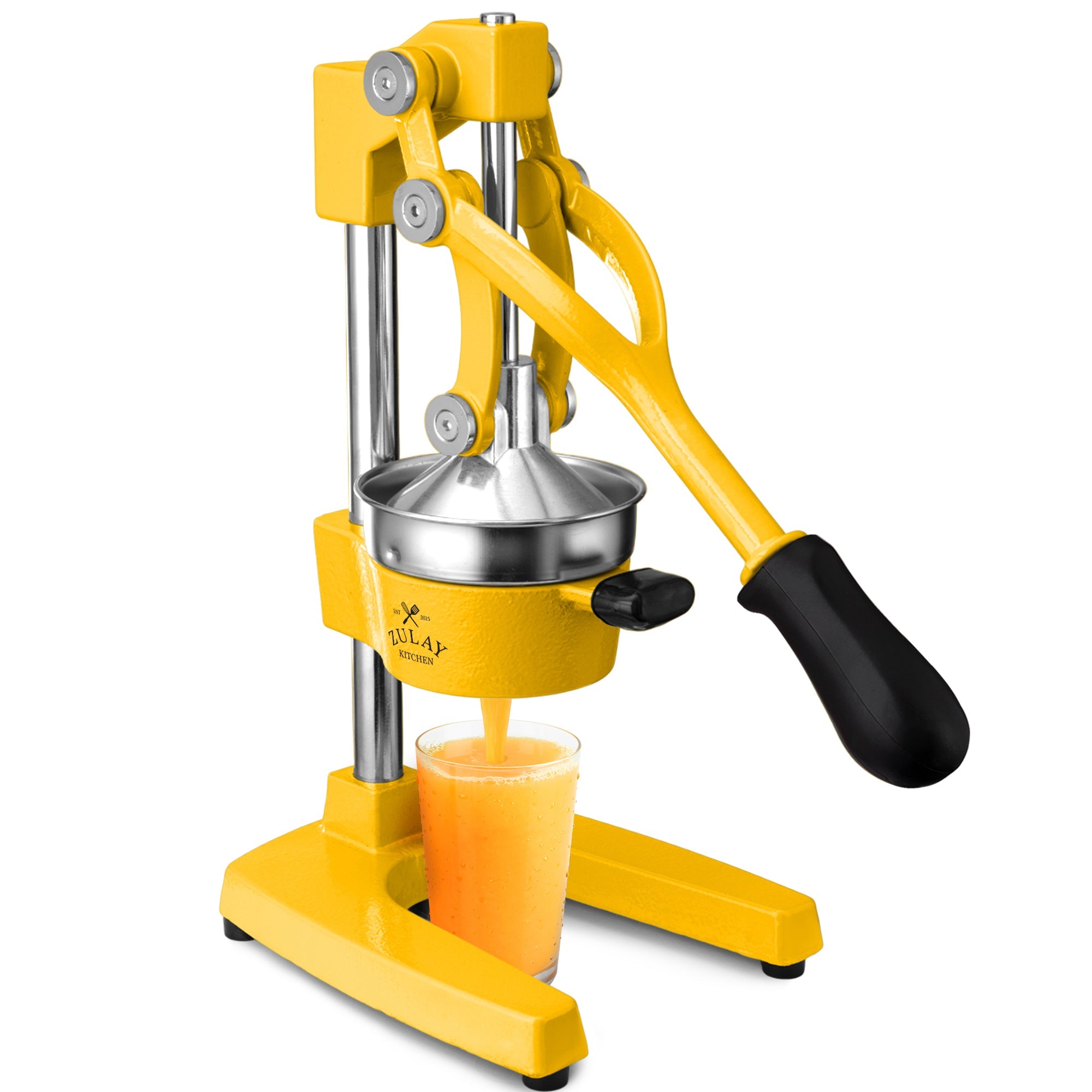 Cast Iron Juicer- Yellow by Zulay Kitchen 