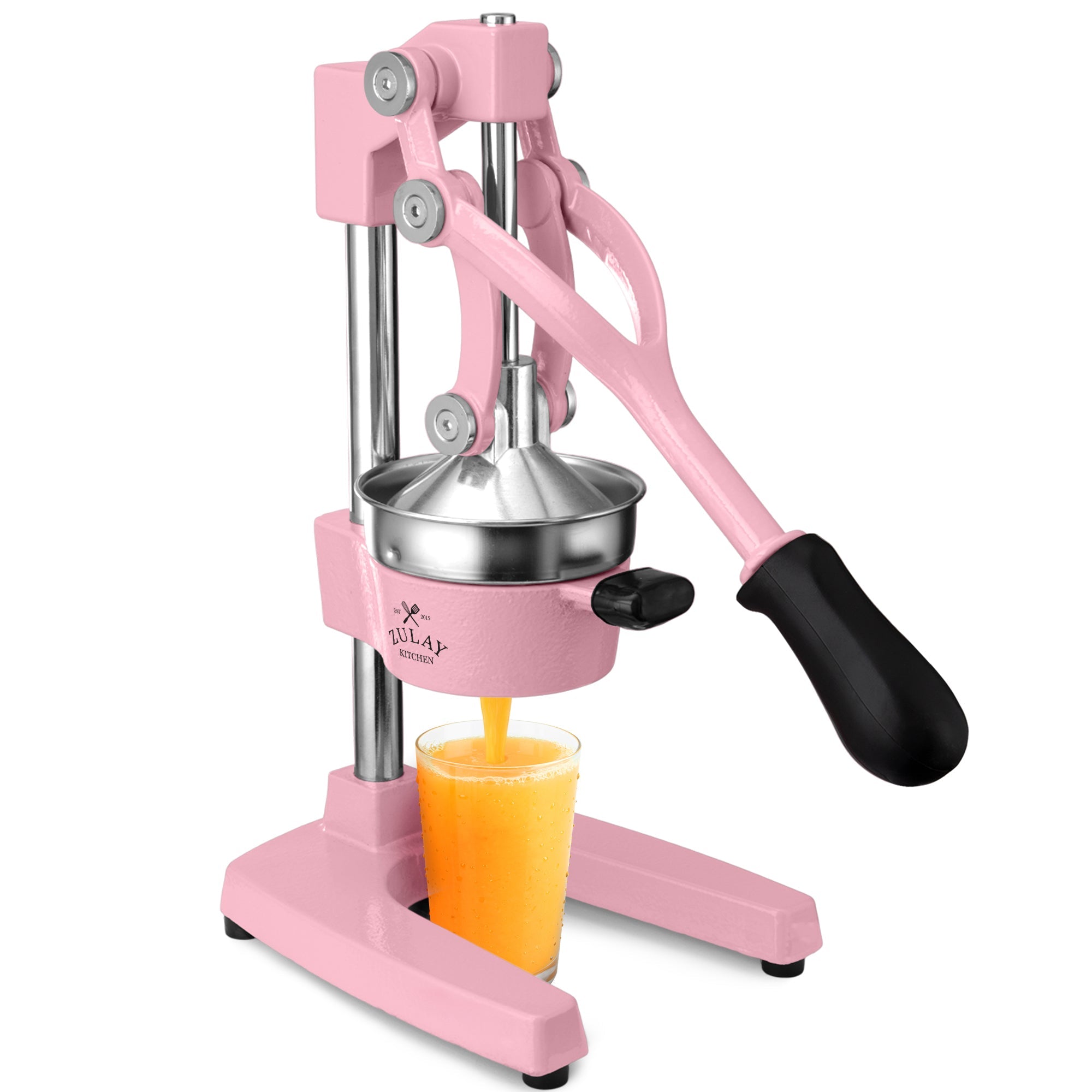 Cast Iron Juicer- Pink by Zulay Kitchen 