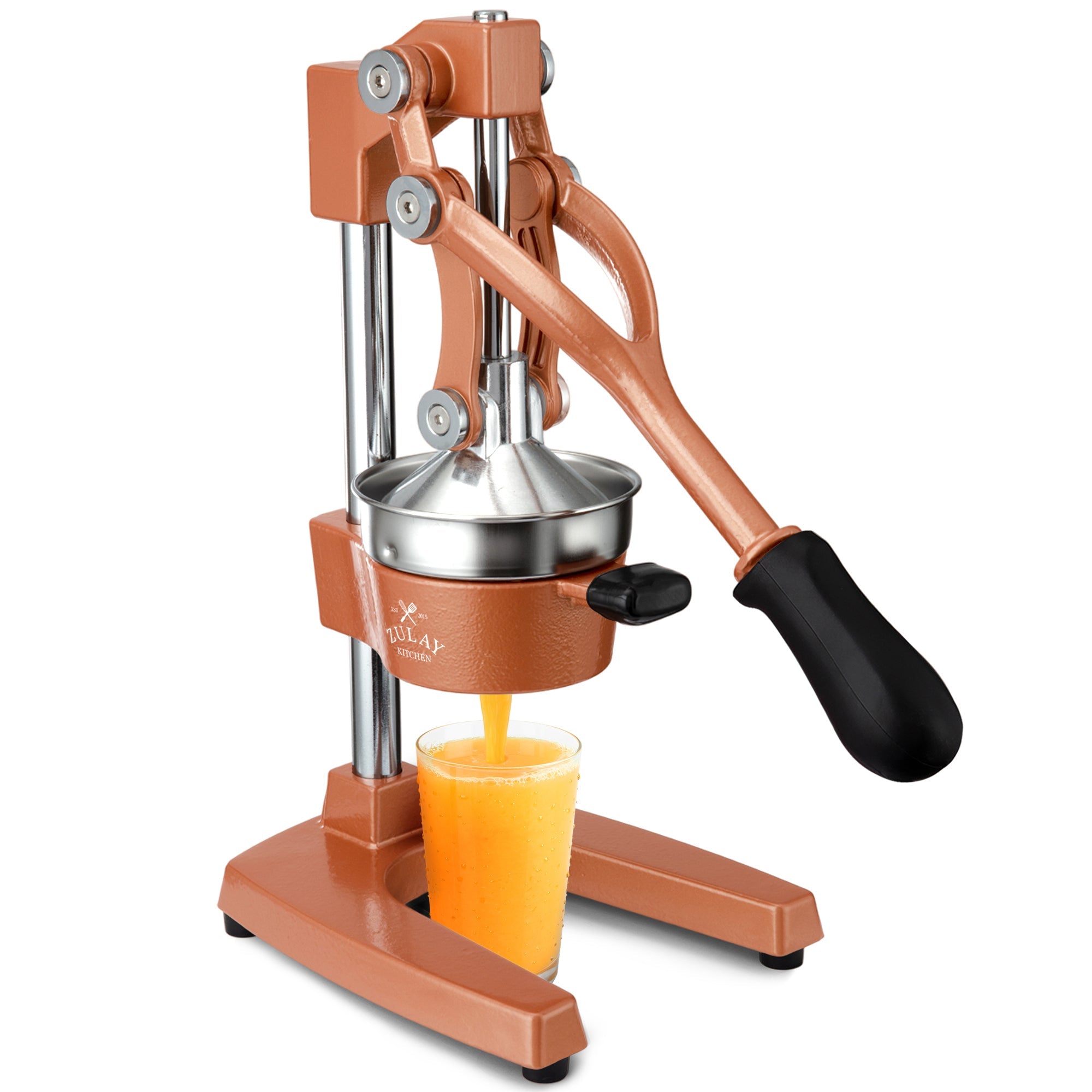 Cast Iron Juicer- Rose Gold by Zulay Kitchen 