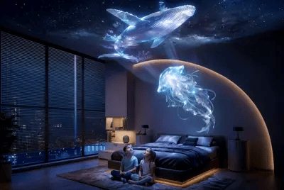 Night Light Projector – Intelligent holographic star projector🐦‍🔥