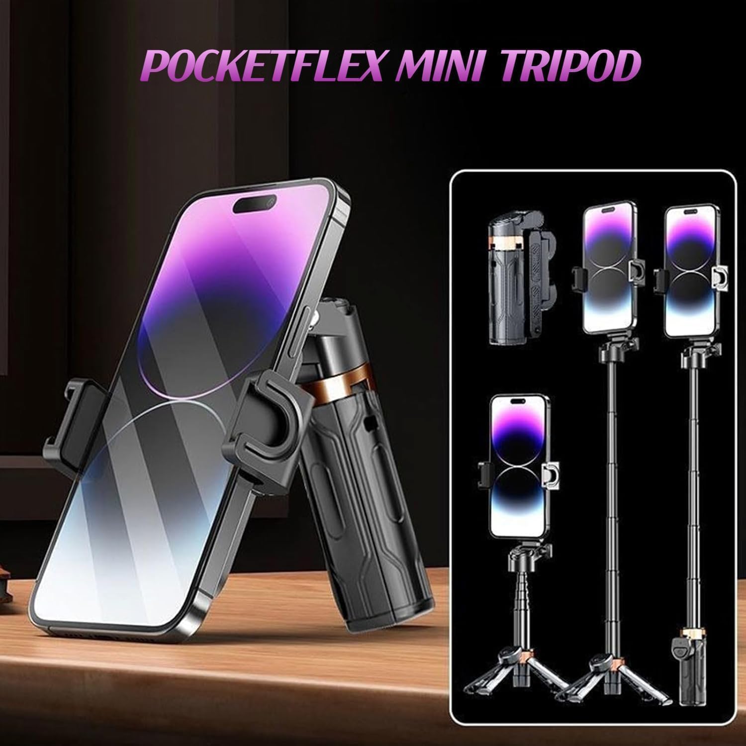 🔥 Hot Sale 49% OFF 🔥 Pocketflex Mini Tripod