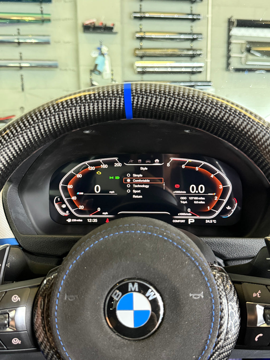 BMW VIRTUAL DASHBOARD V1