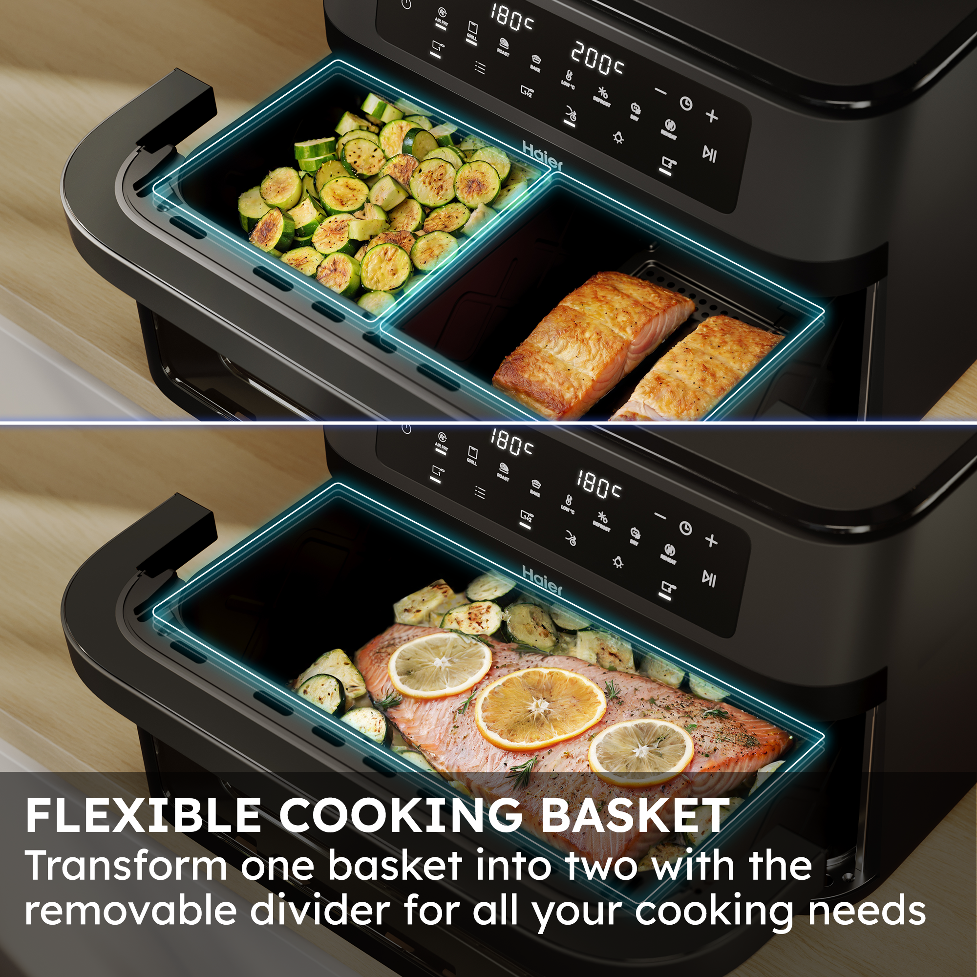 Air Fryer - I-Master Series 3 Flex Double Drawer