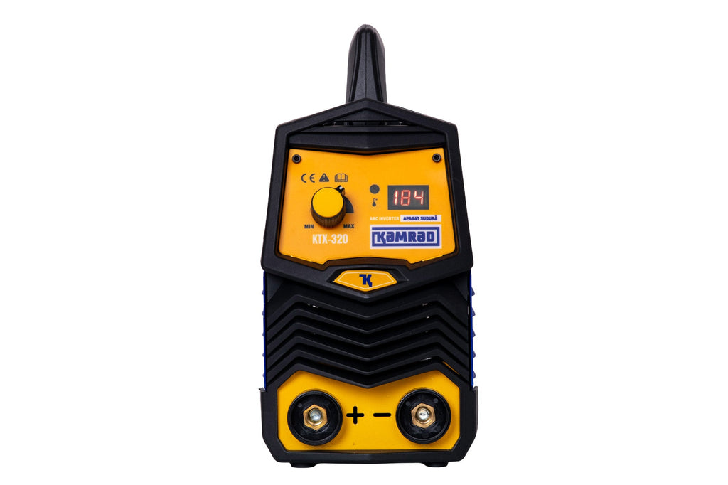 Aparat de sudura KAMRAD KTX-320 MMA 320 – 140A, 2 in 1 MMA + Lift-TIG, portabil, 220V