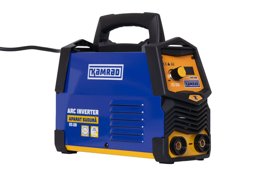 Aparat de sudura KAMRAD KTX-320 MMA 320 – 140A, 2 in 1 MMA + Lift-TIG, portabil, 220V