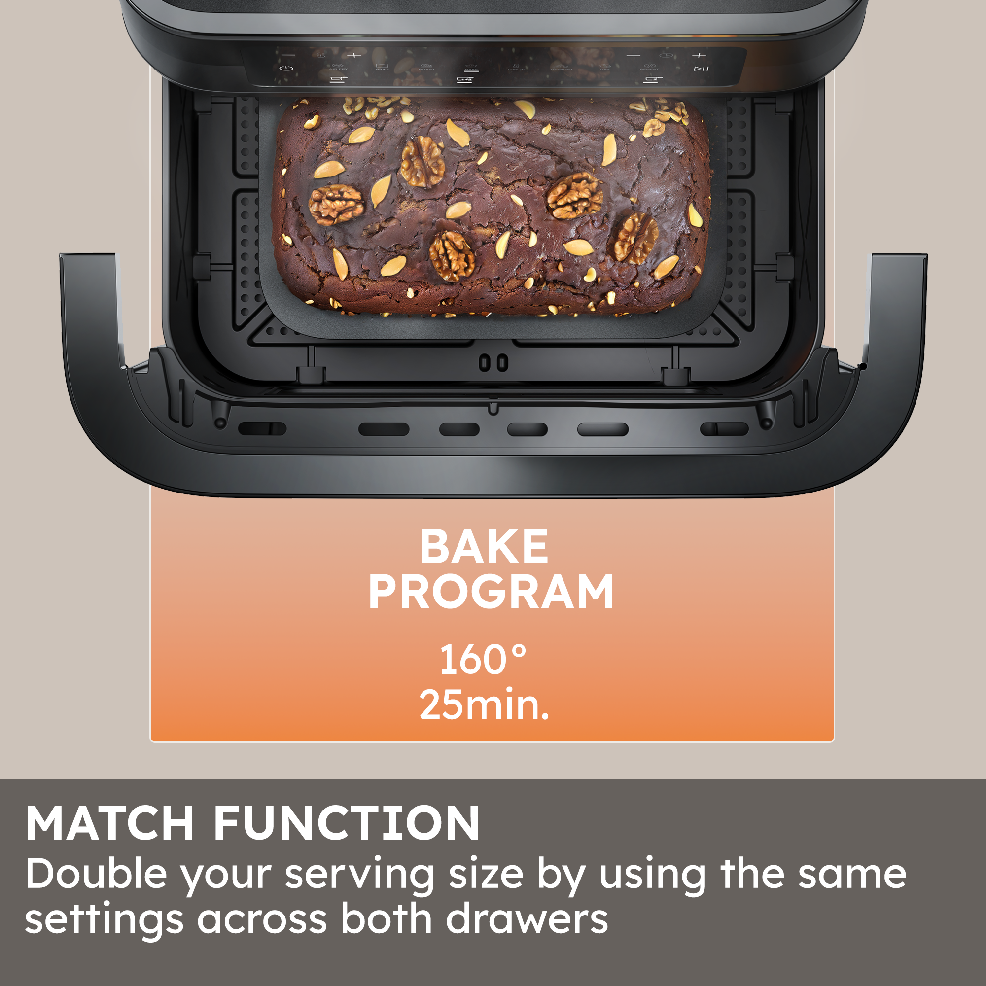 Air Fryer - I-Master Series 3 Flex Double Drawer
