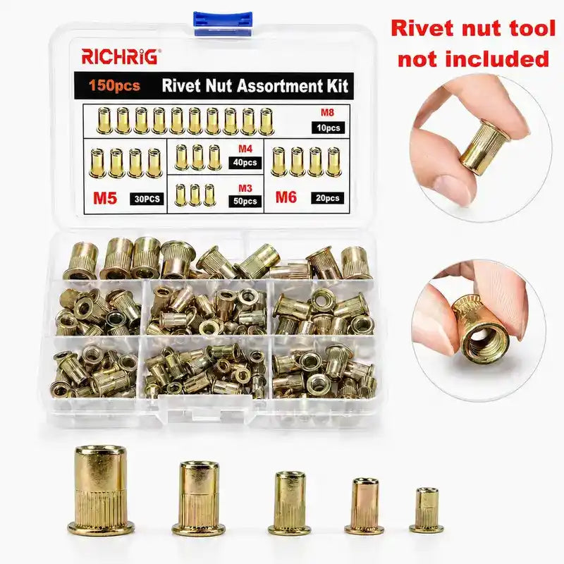 Turn Your Drill Into a Riveter — Install Rivet Nuts in Seconds