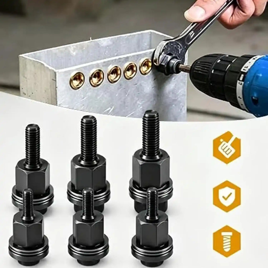 Turn Your Drill Into a Riveter — Install Rivet Nuts in Seconds