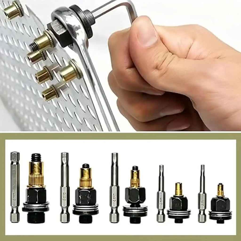 Turn Your Drill Into a Riveter — Install Rivet Nuts in Seconds