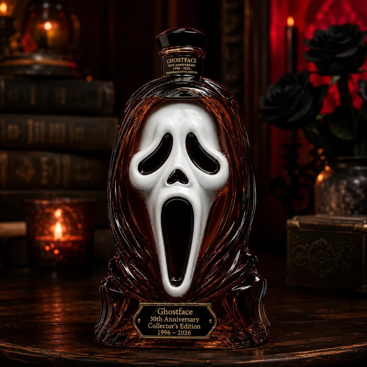 Ghostface 30th Anniversary 1996 – 2026 Whiskey Bottle