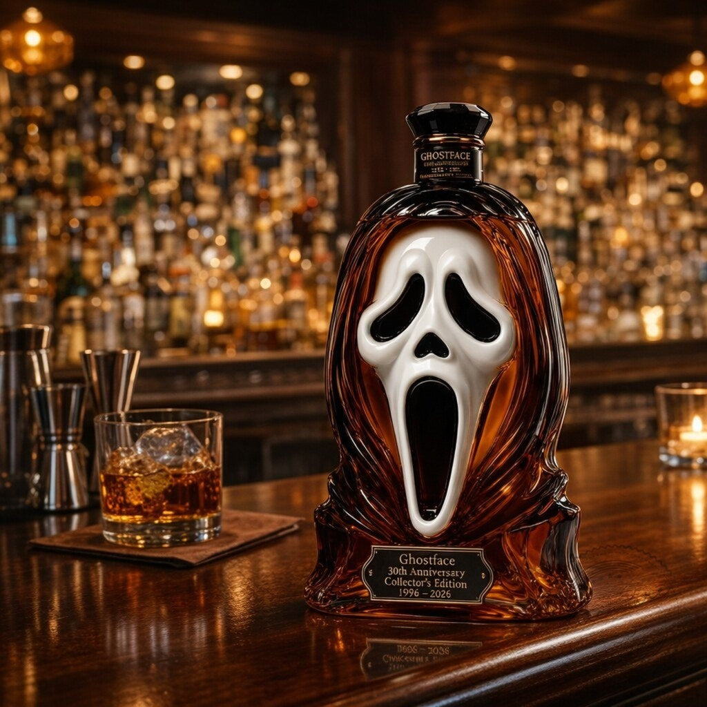 Ghostface 30th Anniversary 1996 – 2026 Whiskey Bottle