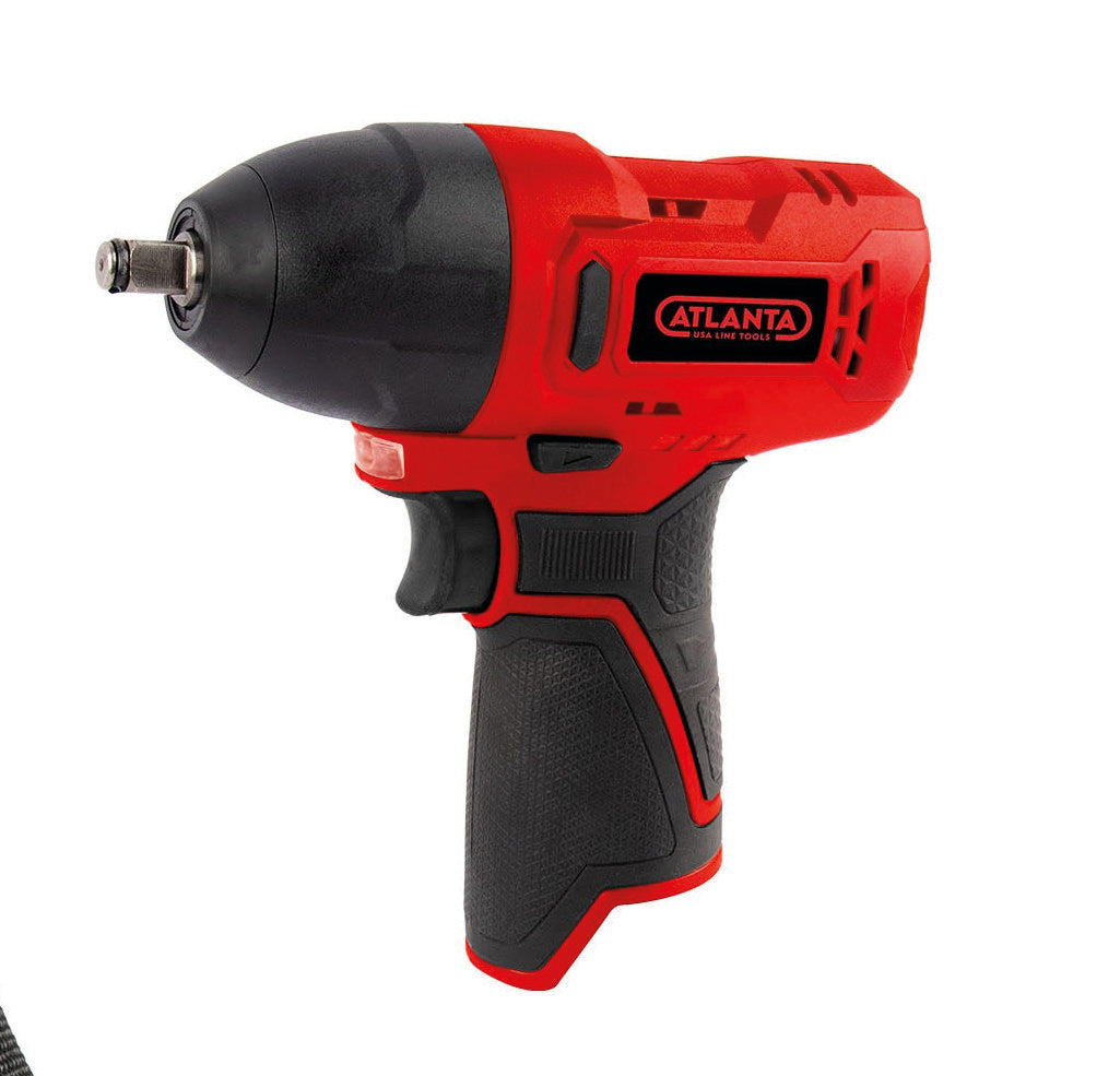 4-PIECE CORDLESS TOOL SET + 4 BATTERIES + CARRYING CASE