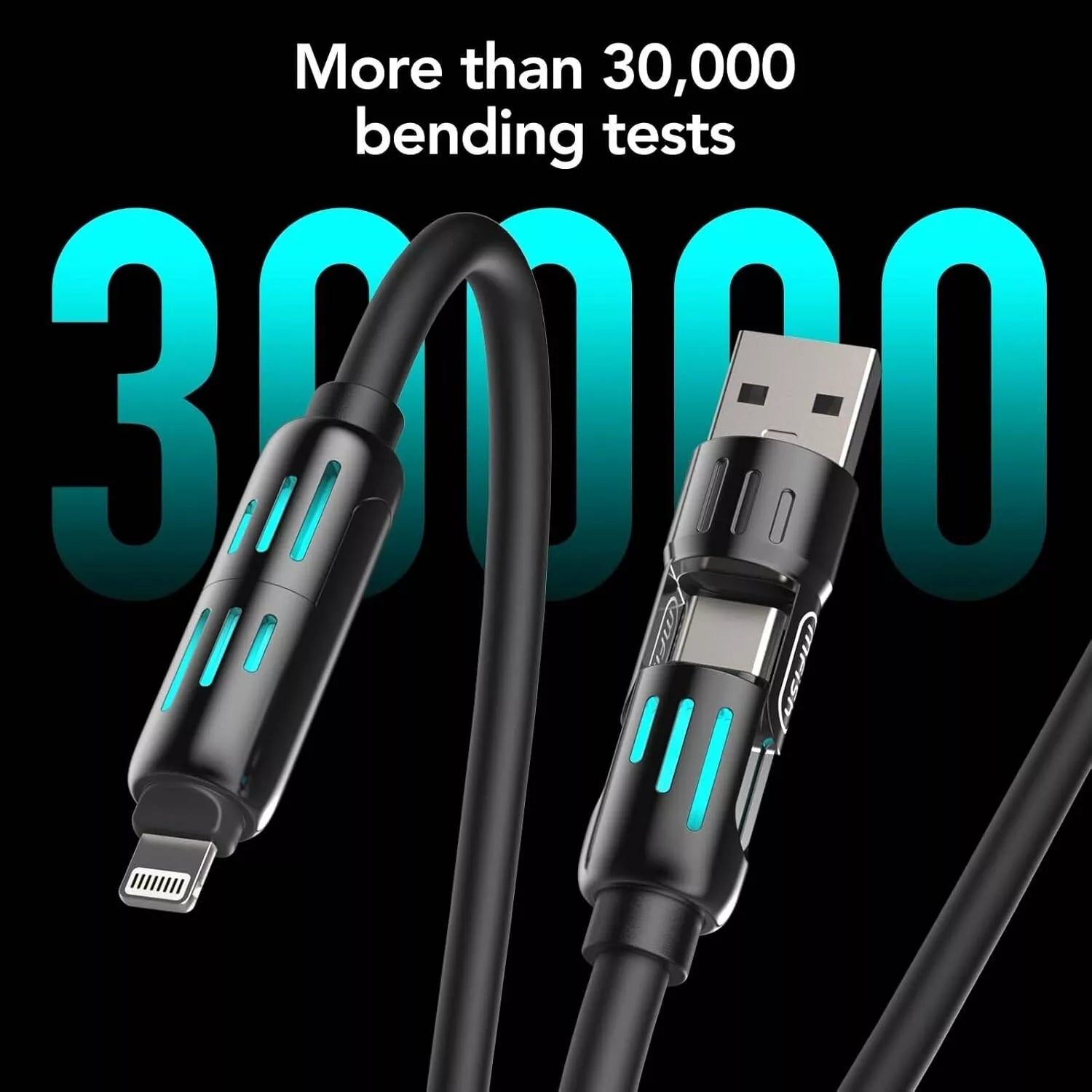 ⚡️4-in-1 Multi USB Charging Cable 240W 5ft (1.5 meters)